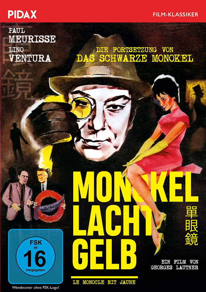 Monokel lacht gelb