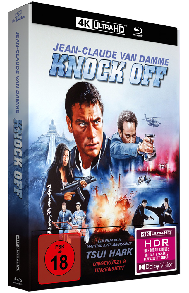 Knock Off - Der entscheidende Schlag (4K UHD+Blu-Ray) - Mediabook - Limited Edition