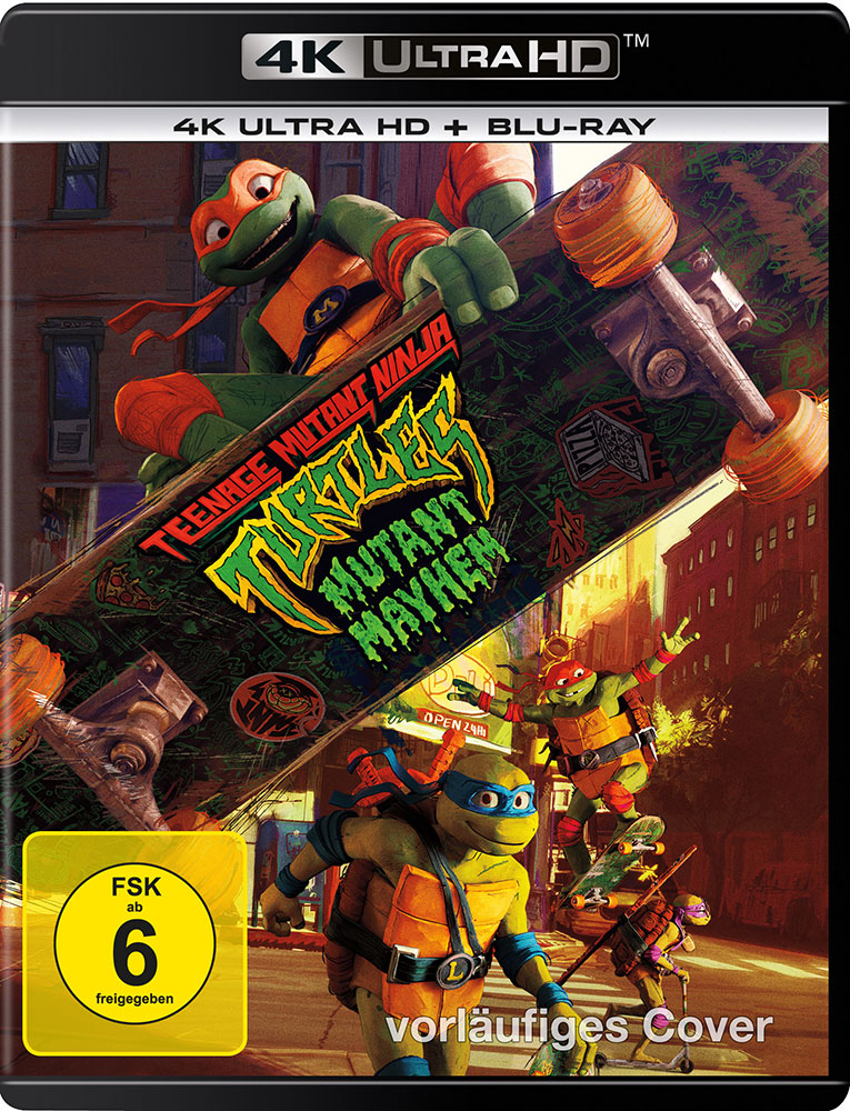 Teenage Mutant Ninja Turtles: Mutant Mayhem (4K UHD+Blu-Ray) Teenage Mutant Ninja Turtles: Mutant Mayhem (4K UHD+Blu-Ray)