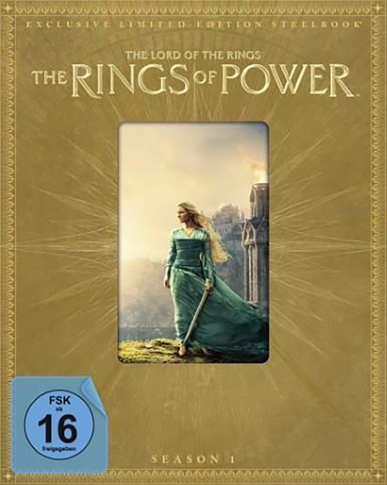 Der Herr der Ringe: Die Ringe der Macht - Staffel 1 (4K UHD) (4Discs) - SteelBook - Limited Edition