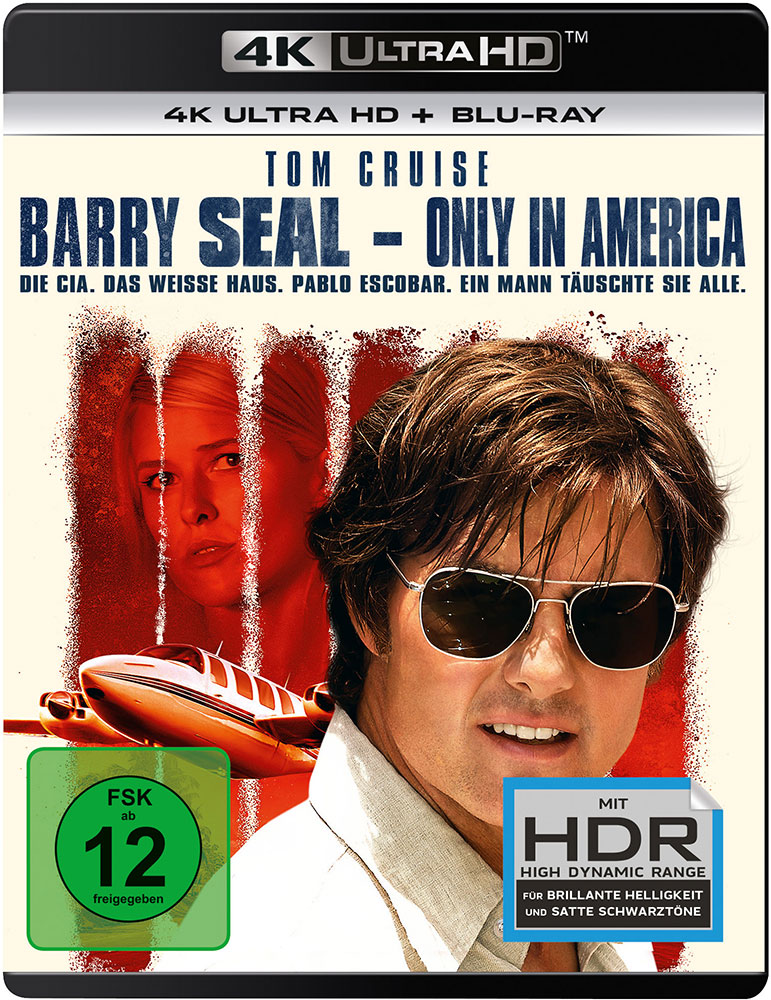 Barry Seal - Only In America (4K UHD+Blu-Ray)