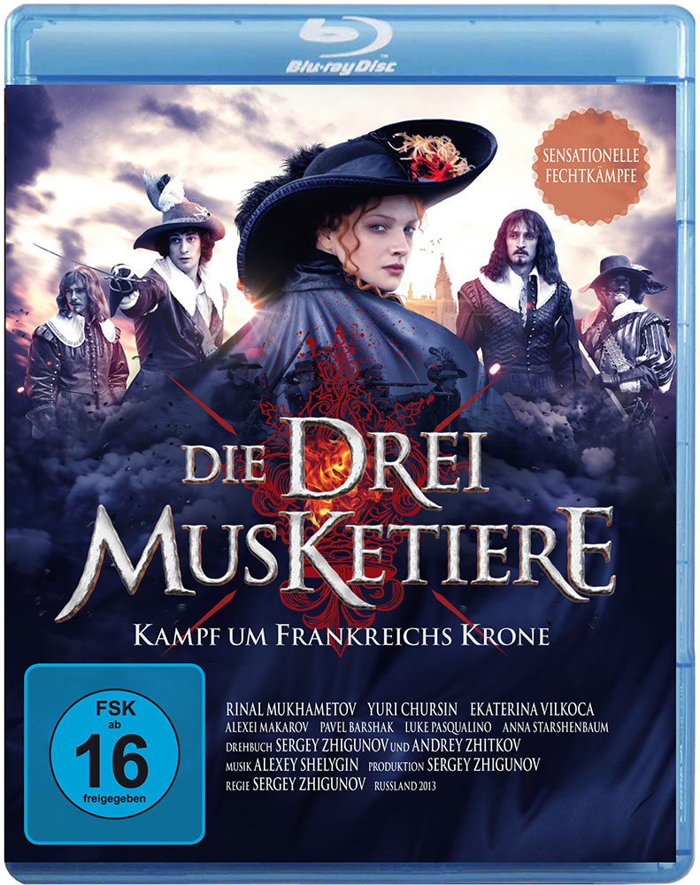 Die Drei Musketiere - Kampf um Frankreichs Krone (Blu-Ray)