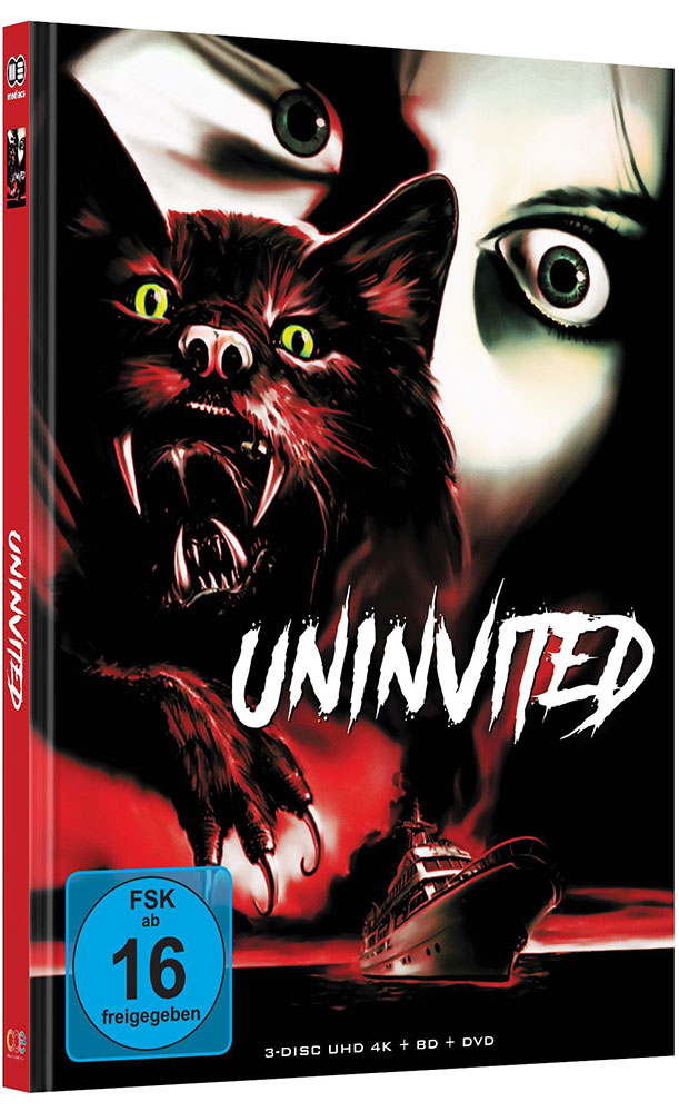 Uninvited - Cover B - Mediabook (4K UHD+Blu-Ray+DVD) - Limited Edtition
