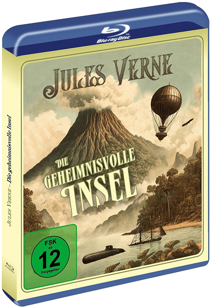 Die geheimnisvolle Insel (Blu-Ray) - Limited 500 Edition Die geheimnisvolle Insel (Blu-Ray) - Limited 500 Edition