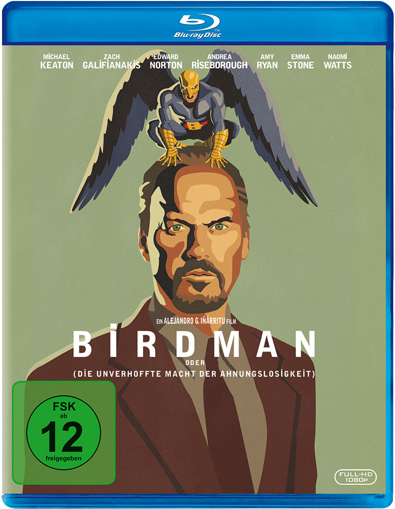 Birdman oder (Die unverhoffte Macht der Ahnungslosigkeit) (Blu-Ray)