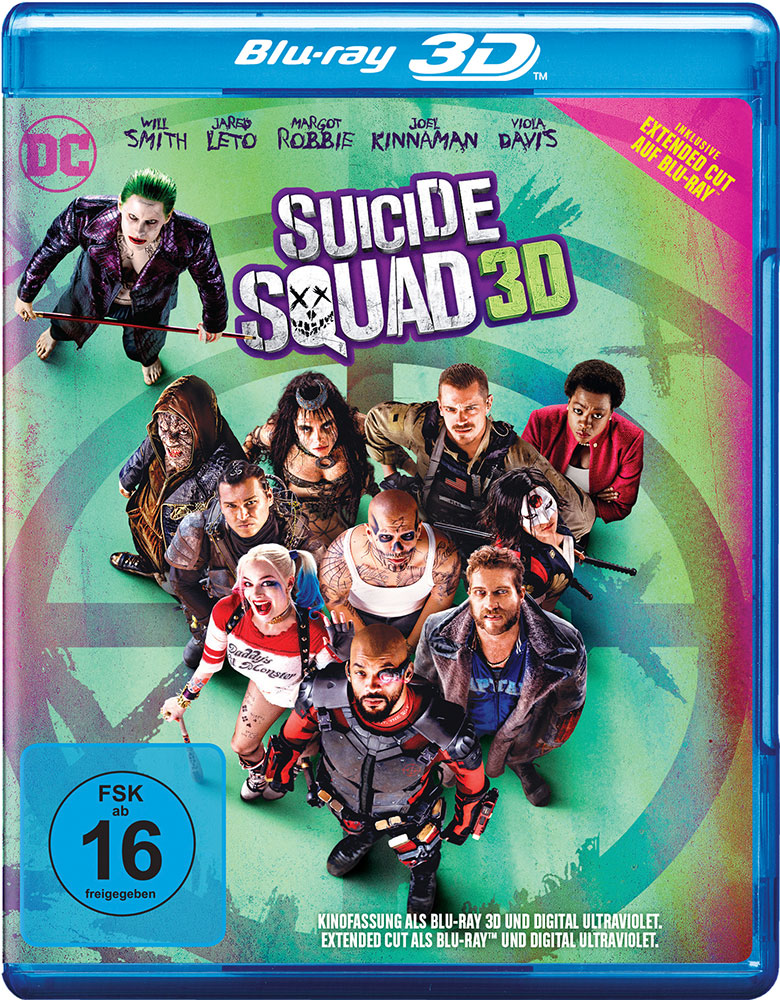 The Suicide Squad (Blu-Ray 3D+Blu-Ray) (2Discs) - Extended Cut
