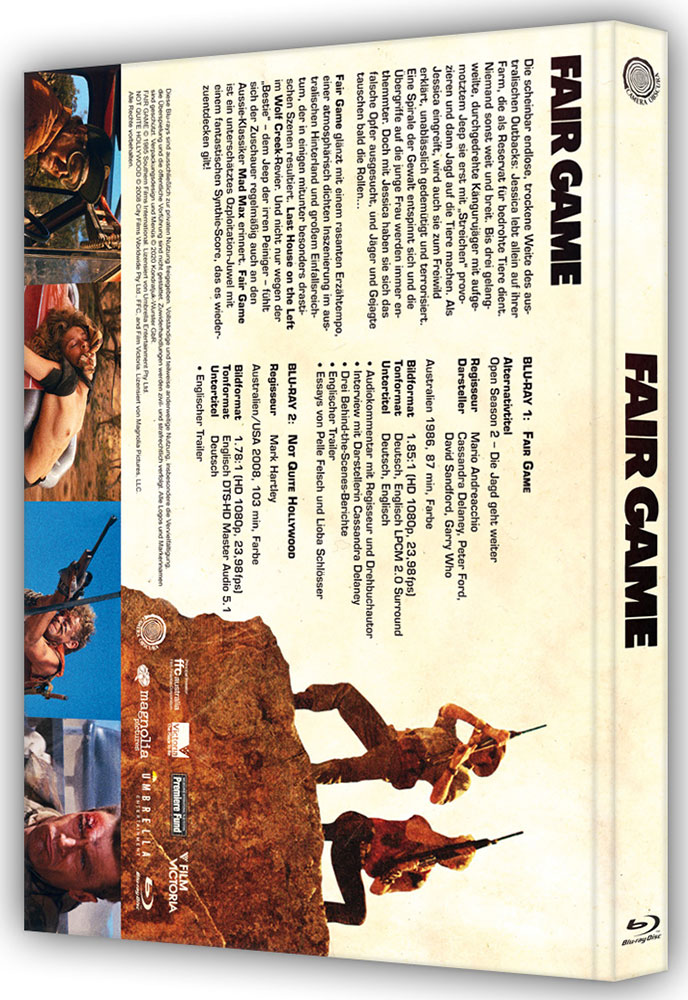 Fair Game - Hunting Season (Blu-Ray) (2Discs) - Mediabook - Limited 1000 Edition