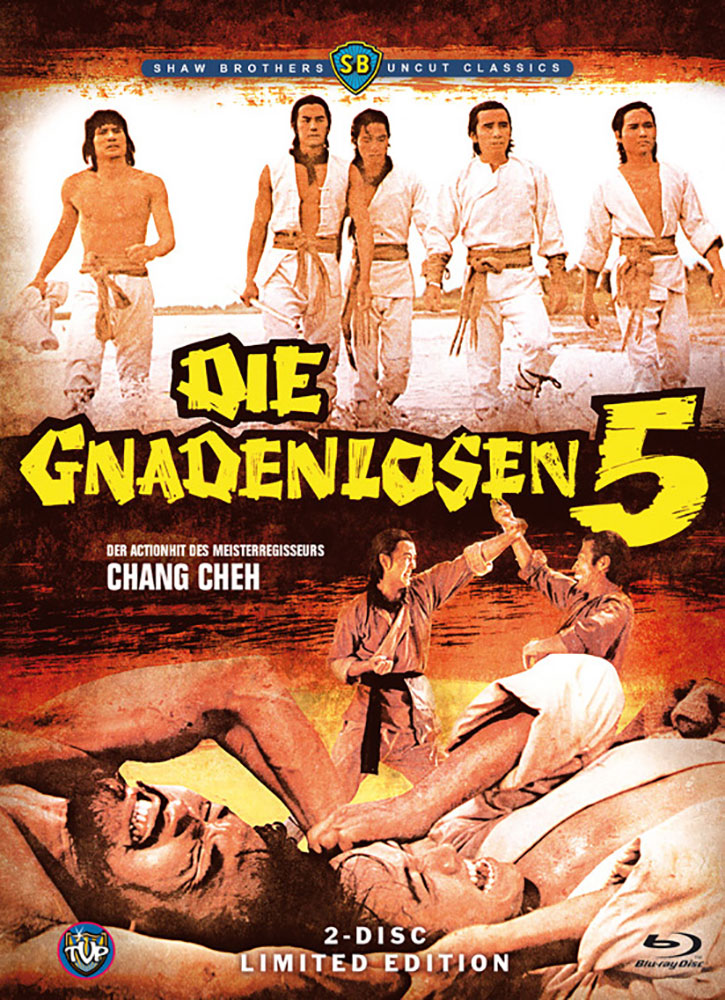 Die gnadenlosen 5 (Blu-Ray+DVD) - Mediabook - Uncut