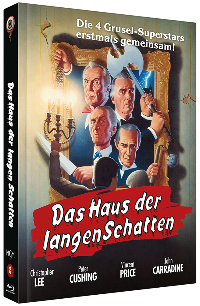 Das Haus der langen Schatten (Blu-Ray+DVD) - Cover A - Mediabook - Limited 333 Edition
