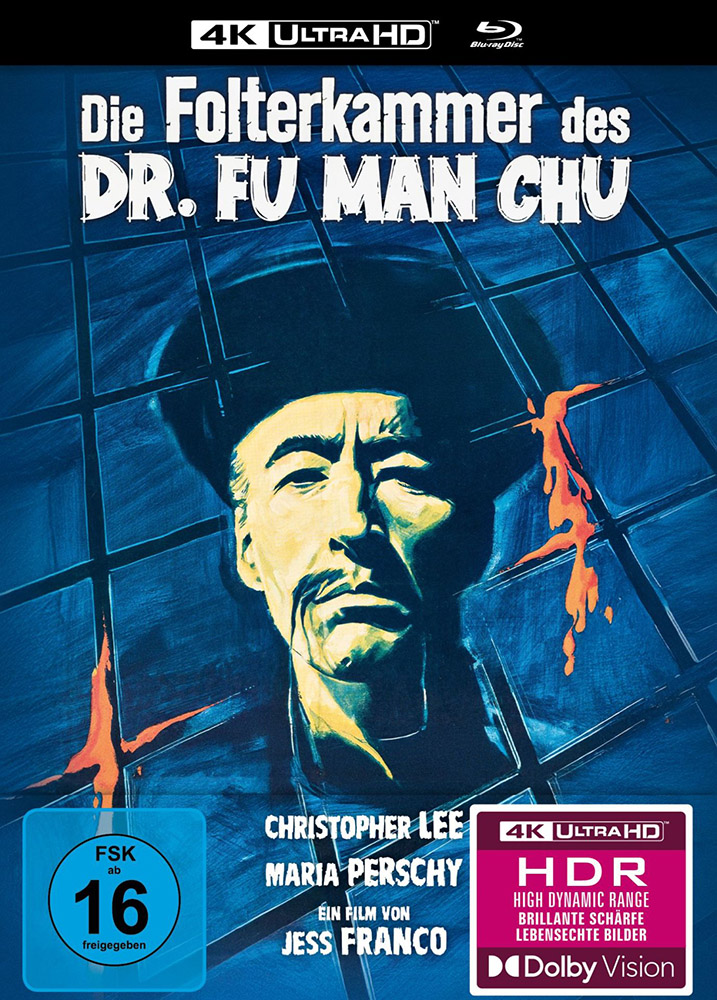 Die Folterkammer des Dr. Fu Man Chu (4K UHD+Blu-Ray) - Mediabook - Limited Edition