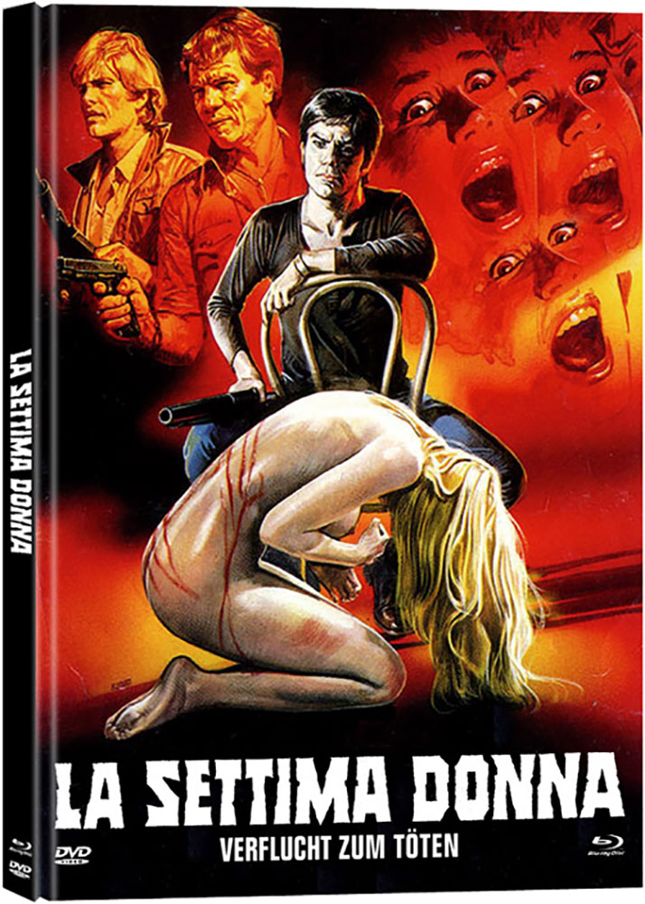 La Settima Donna - Verflucht zum Töten (Blu-Ray+DVD) - Cover B - Mediabook - Limited 1000 Edition - Uncut