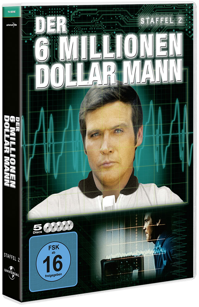 Der Sechs Millionen Dollar Mann - Staffel 2 (5DVD)