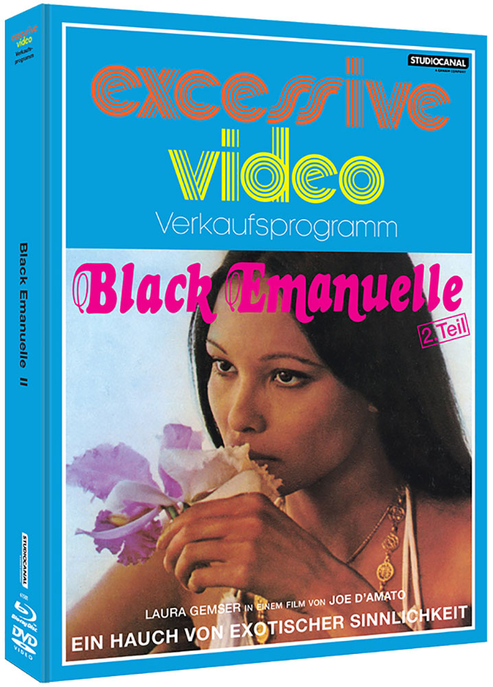 Black Emanuelle -  2. Teil (Blu-Ray+DVD) - Cover C - Mediabook - Limited Edition - Uncut