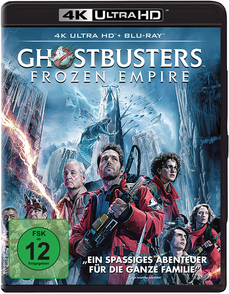 Ghostbusters: Frozen Empire (4K UHD+Blu-ray)