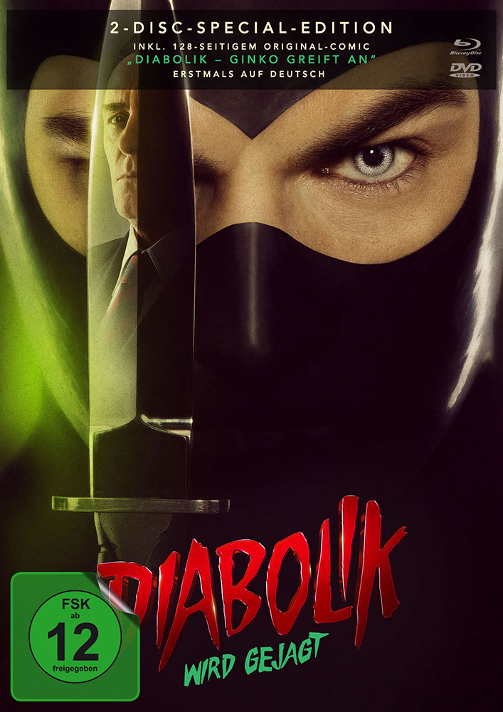Diabolik wird gejagt (Blu-Ray+DVD) - Digipack - Special Edition mit Comic