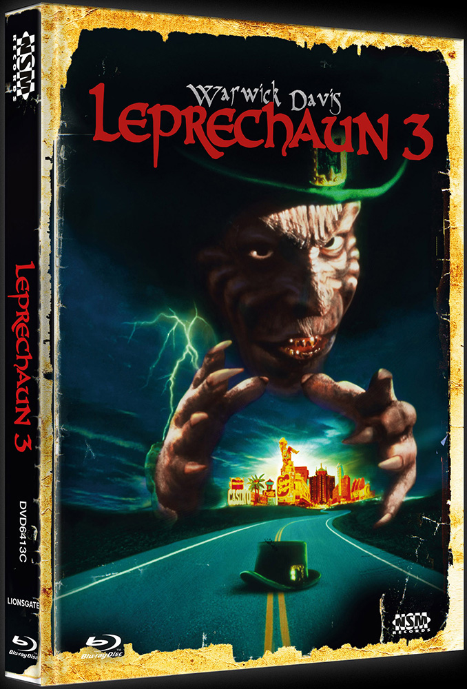 Leprechaun 3 (Blu-Ray+DVD) - Cover C - Mediabook - Limited 222 Edition - Uncut
