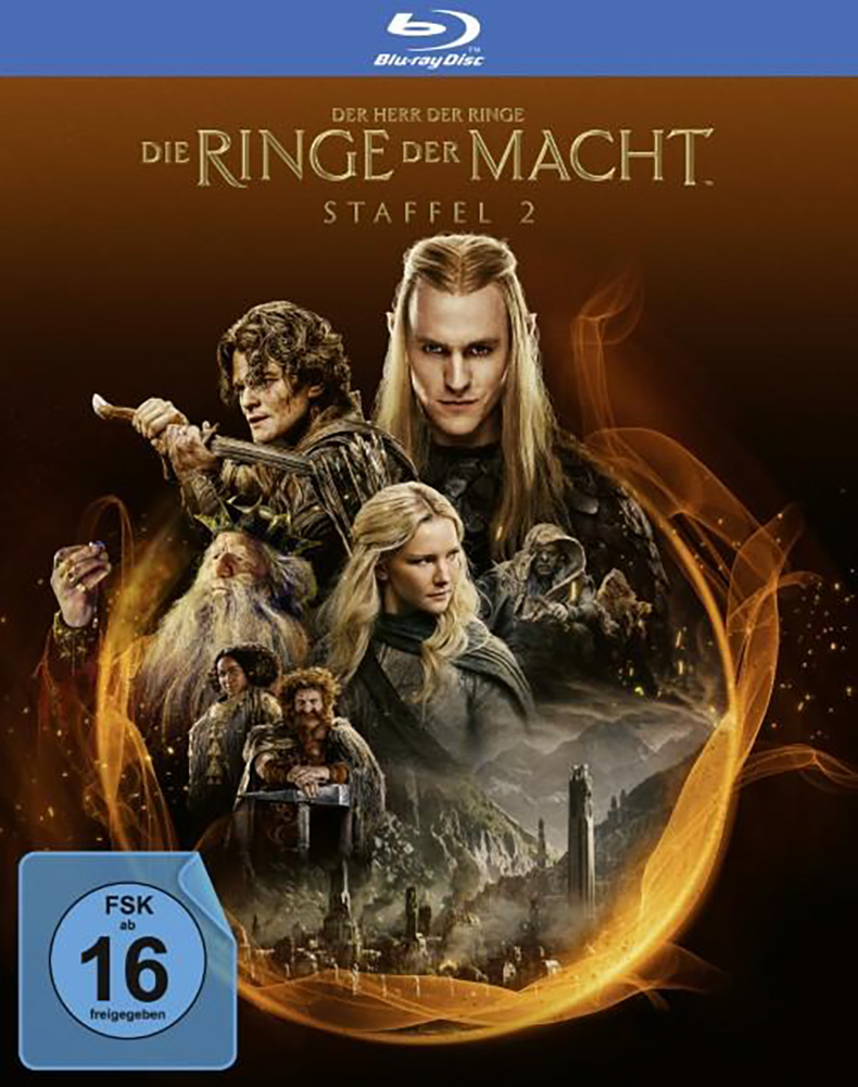 Der Herr der Ringe: Die Ringe der Macht - Staffel 2(Blu-Ray) (4Discs)