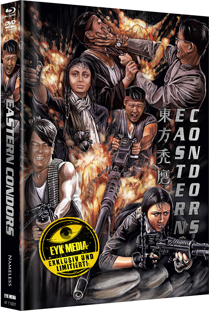 Operation Eastern Condors (Blu-Ray+DVD) (4Discs) - Cover A - Mediabook - Limited 333 Edition Operation Eastern Condors (Blu-Ray+DVD) (4Discs) - Cover A - Mediabook - Limited 333 Edition