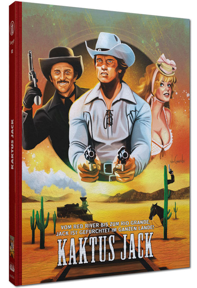 Kaktus Jack (Blu-Ray+DVD) - Cover B - Mediabook - Limited 222 Edition Kaktus Jack (Blu-Ray+DVD) - Cover B - Mediabook - Limited 222 Edition