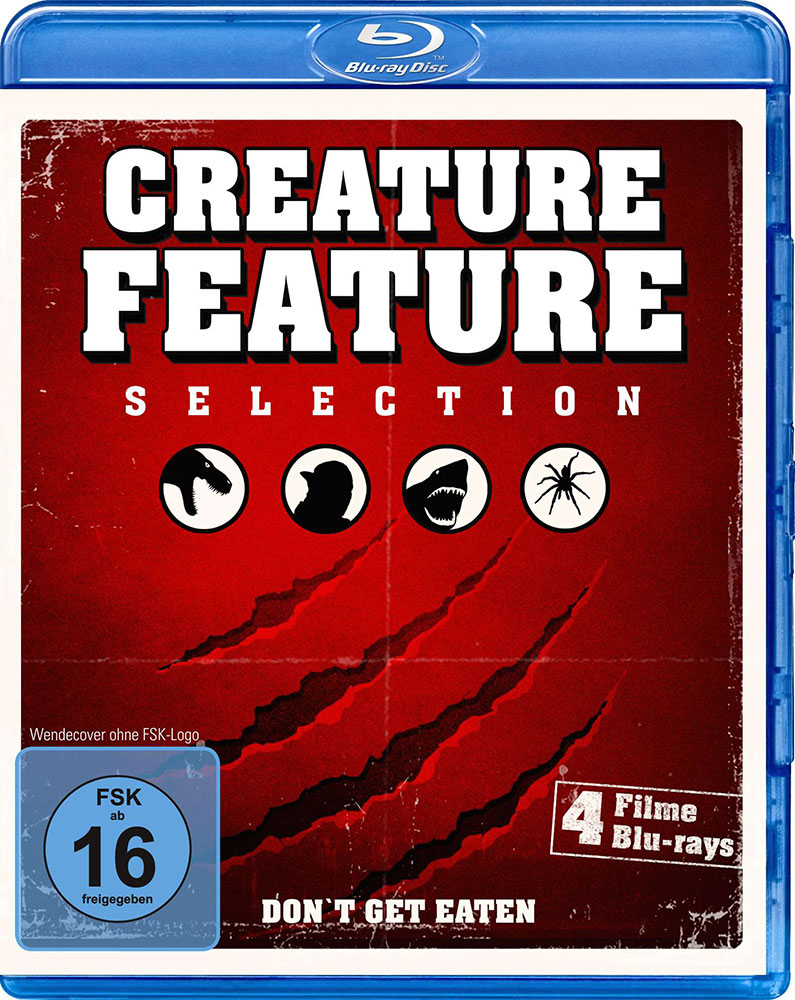 Creature Feature Selection (Blu-Ray) (4Discs) - Uncut Creature Feature Selection (Blu-Ray) (4Discs) - Uncut