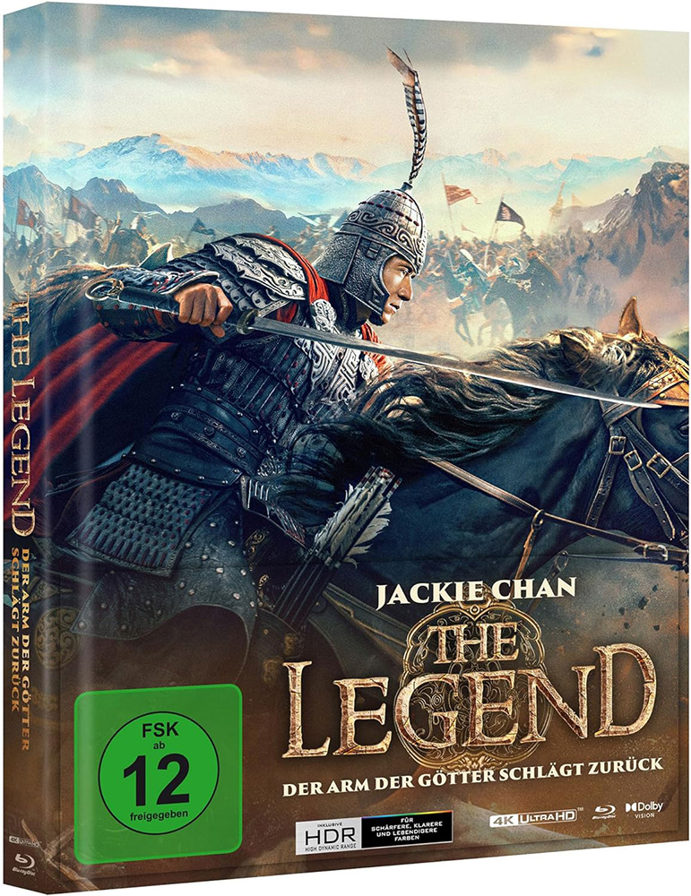 The Legend - Der Arm der Götter schlägt zurück (4K UHD+Blu-Ray) - Mediabook - Limited Edition The Legend - Der Arm der Götter schlägt zurück (4K UHD+Blu-Ray) - Mediabook - Limited Edition