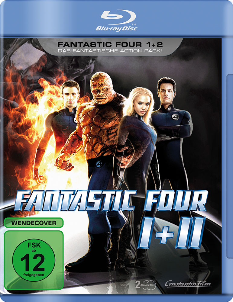 Fantastic Four 1&2 (Blu-Ray) (2Discs) Fantastic Four 1&2 (Blu-Ray) (2Discs)