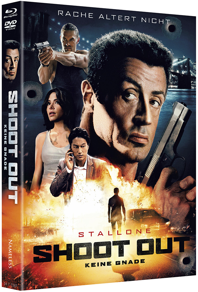 Shootout - Keine Gnade (Blu-Ray+DVD) - Cover B - Mediabook - Limited 333 Edition