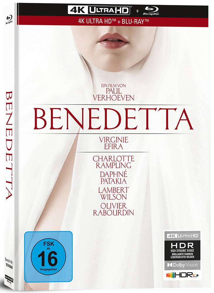 Benedetta - Cover A - Mediabook (4K UHD+Blu-Ray) - Limited Edition