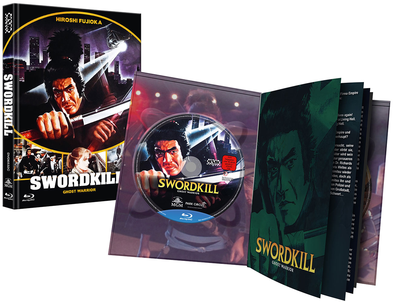 Swordkill (Ghost Warrior) (Blu-Ray+DVD) - Cover C - Mediabook - Limited 99 Edition Swordkill (Ghost Warrior) (Blu-Ray+DVD) - Cover C - Mediabook - Limited 99 Edition