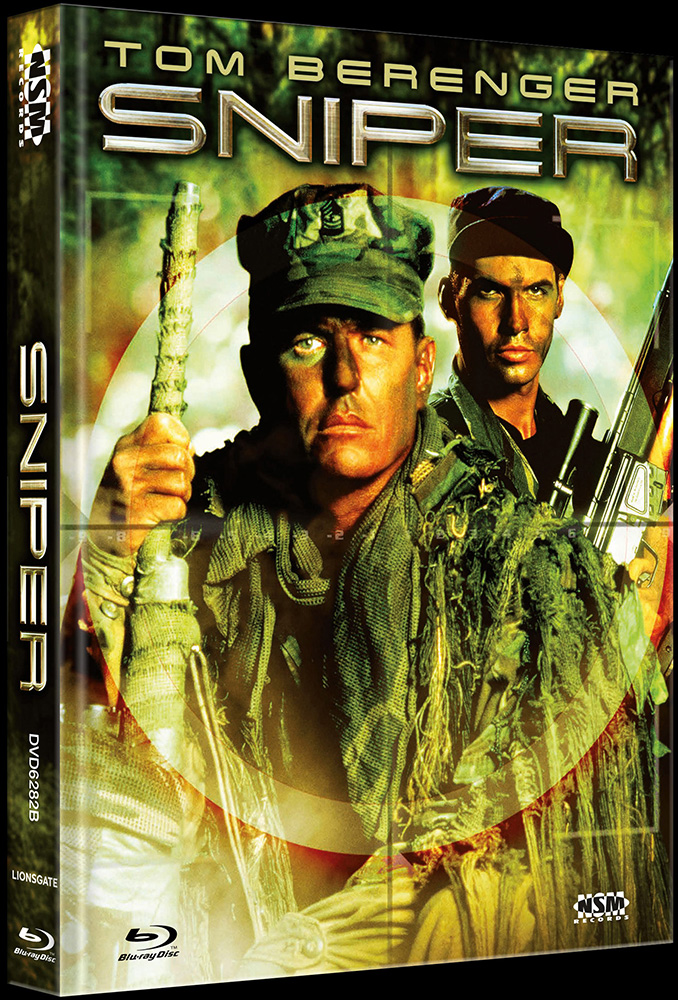 Sniper - Der Scharfschütze (Blu-Ray+DVD) - Cover B - Mediabook - Uncut - Limited 333 Edition
