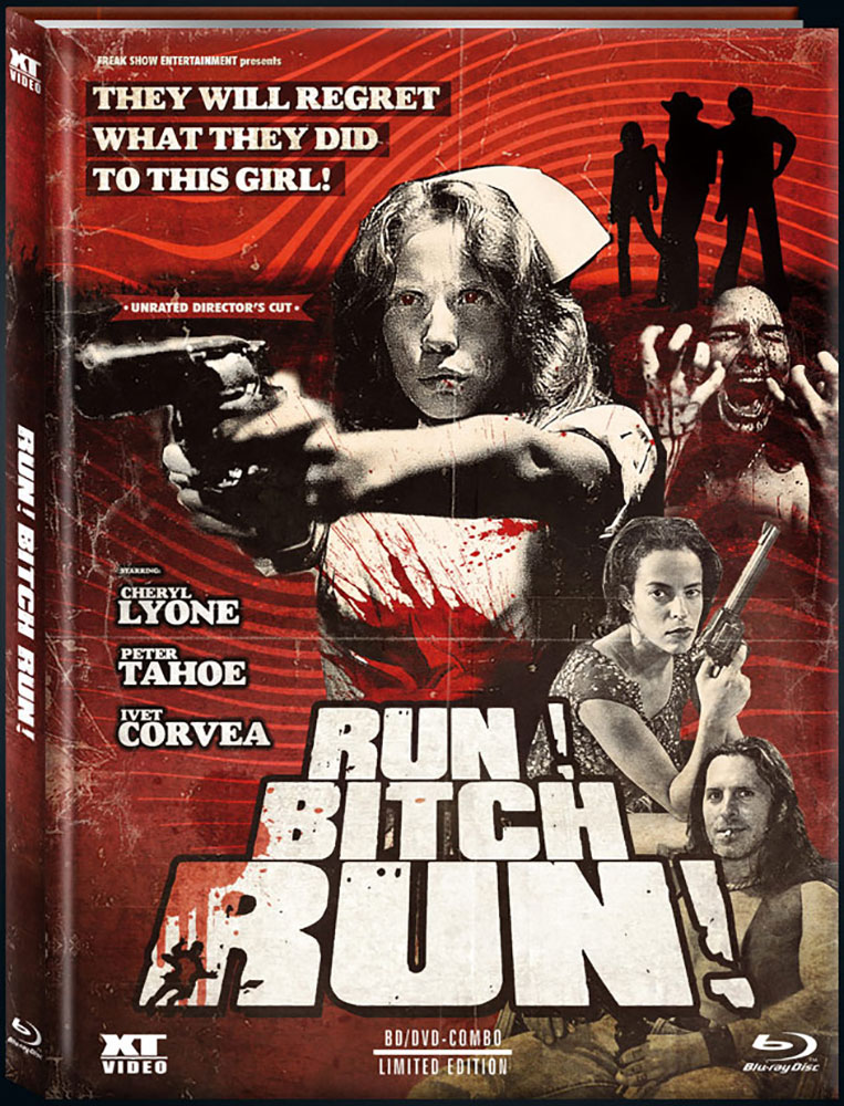Run! Bitch, Run! (Blu-Ray+DVD) - Mediabook - Uncut