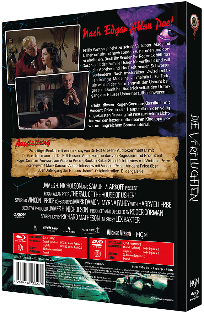 Die Verfluchten (Blu-Ray+DVD) - Cover F - Mediabook - Limited 333 Edition Die Verfluchten (Blu-Ray+DVD) - Cover F - Mediabook - Limited 333 Edition