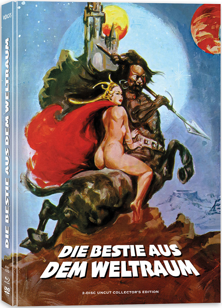 Die Bestie aus dem Weltraum (Blu-Ray+DVD) - Cover C - Mediabook - Limited 222 Edition - Uncut