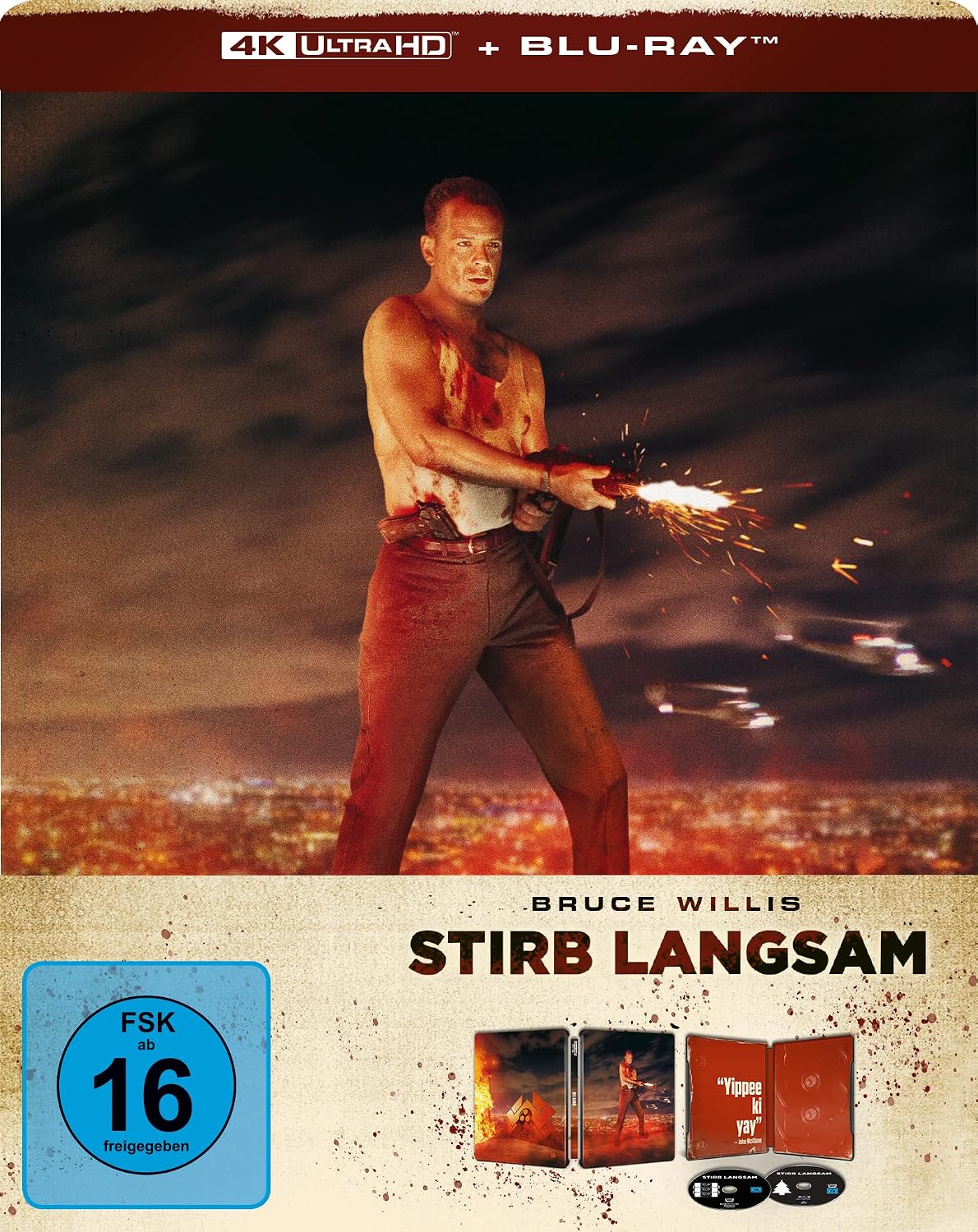 Stirb langsam (4K UHD+Blu-Ray) - Limited SteelBook Edition
