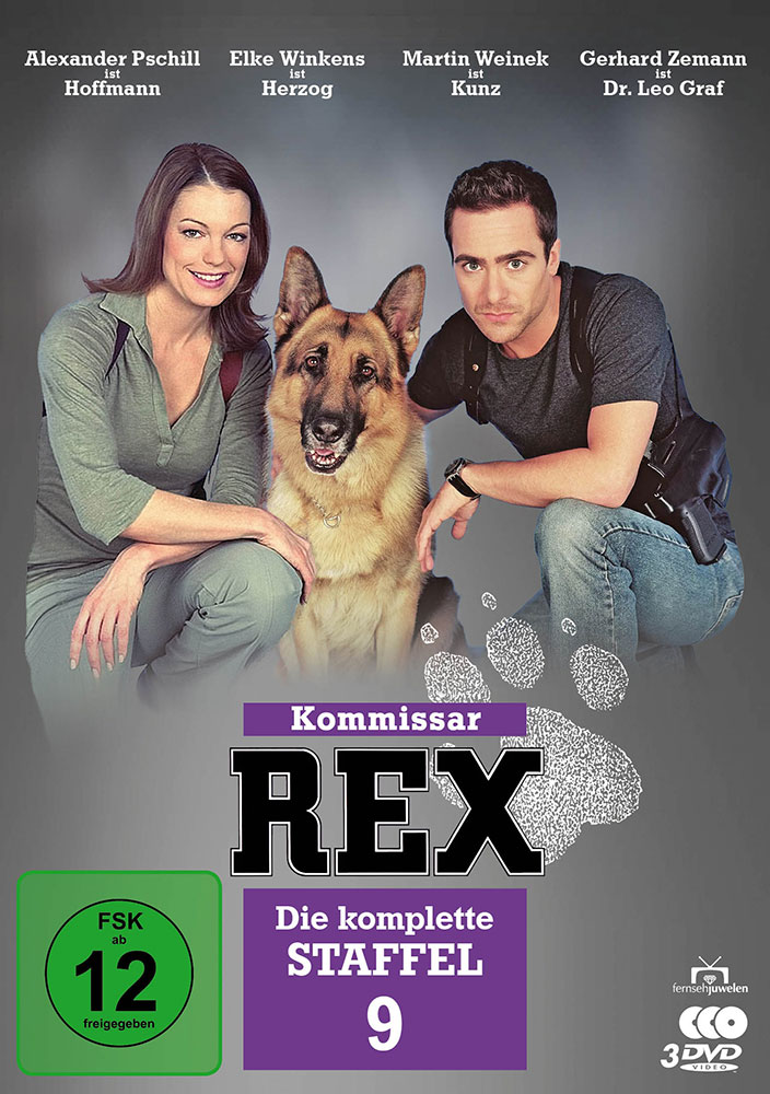 Kommissar Rex - 9. Staffel (3DVD) Kommissar Rex - 9. Staffel (3DVD)