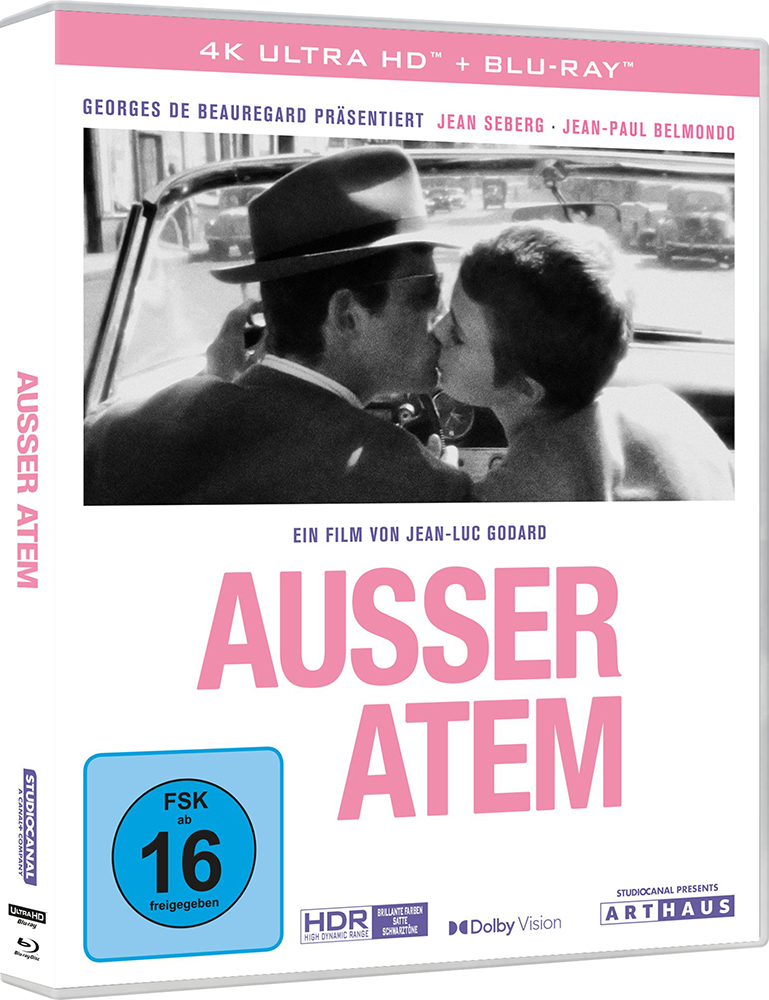 Außer Atem (4K UHD+Blu-Ray)