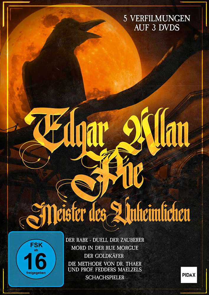 Edgar Allan Poe - Meister des Unheimlichen (3DVD)