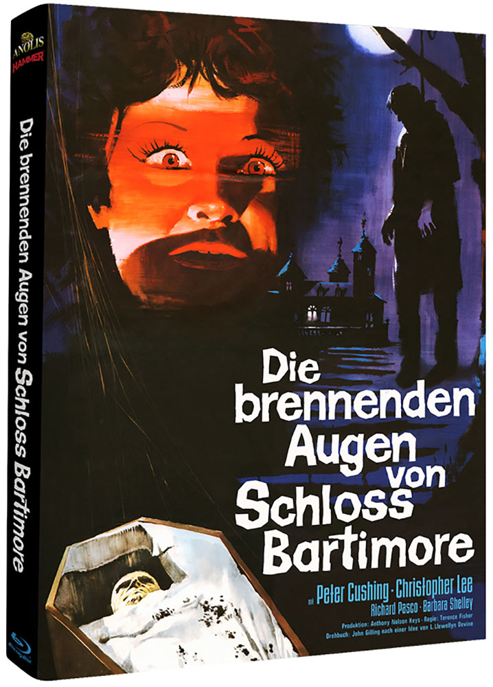 Die brennenden Augen von Schloss Bartimore (Blu-Ray) - Cover A - Mediabook - Limited Edition - Uncut