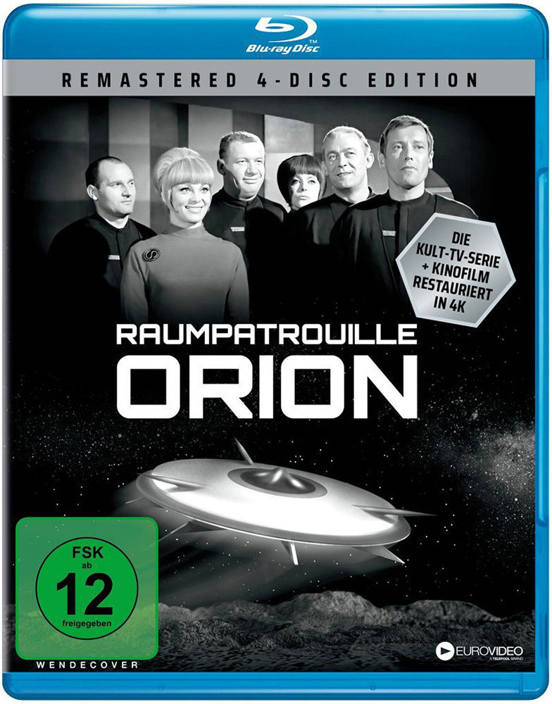 Raumpatrouille Orion (Blu-Ray) (4Discs) - Remastered