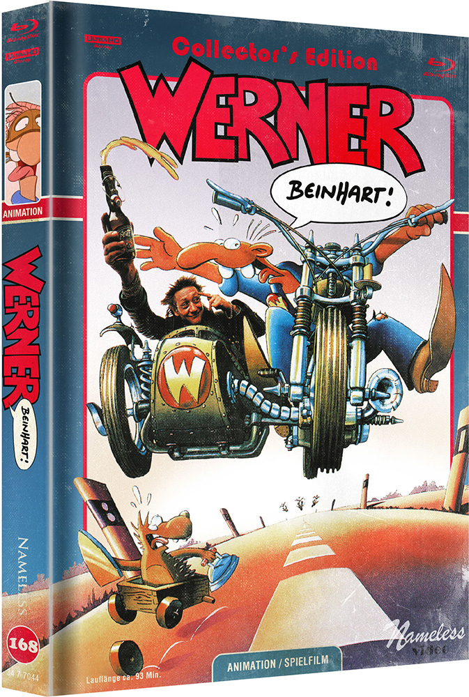 Werner - Beinhart (4K UHD+Blu-Ray) - Cover B - Mediabook - Limited 333 Edition