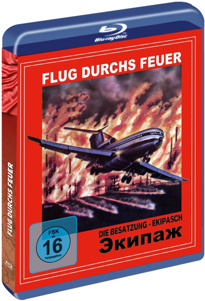 Flug durchs Feuer (Blu-Ray) - Cover B - Russen Kino #01