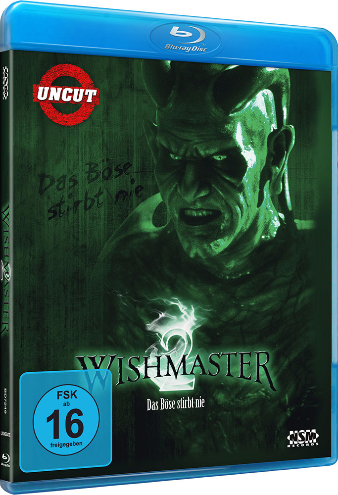 Wishmaster 2 - Das Böse stirbt nie (Blu-Ray) - Uncut Wishmaster 2 - Das Böse stirbt nie (Blu-Ray) - Uncut