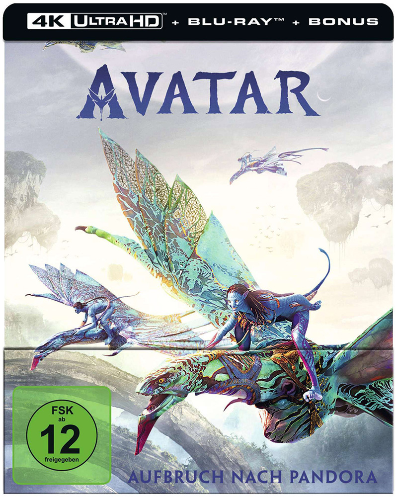 Avatar - Aufbruch nach Pandora (4K UHD+Blu-Ray) (3Discs) - Limited Steelbook Edition Avatar - Aufbruch nach Pandora (4K UHD+Blu-Ray) (3Discs) - Limited Steelbook Edition