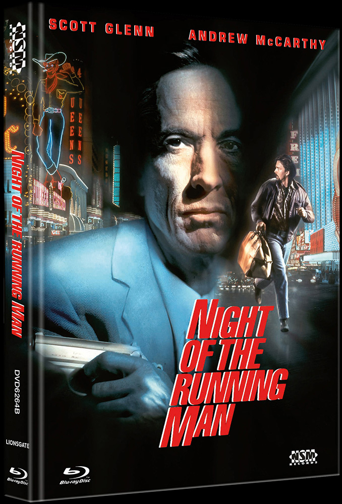 Night Of The Running Man (Blu-Ray+DVD) - Cover B - Mediabook - Uncut - Limited 333 Edition