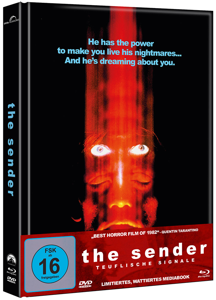 The Sender - Teuflische Signale - Cover W - Mediabook (Blu-ray+DVD) - Limited 200 Edition