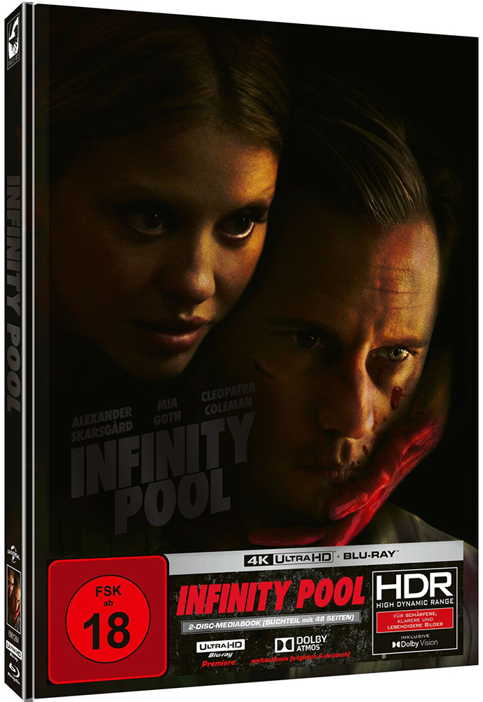 Infinity Pool (4K UHD+Blu-Ray) - Cover D - Mediabook - Limited 666 Edition