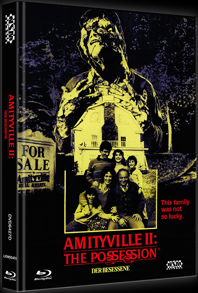 Amityville 2 (Blu-Ray+DVD) - Cover D - Mediabook - Limited 333 Edition - Uncut