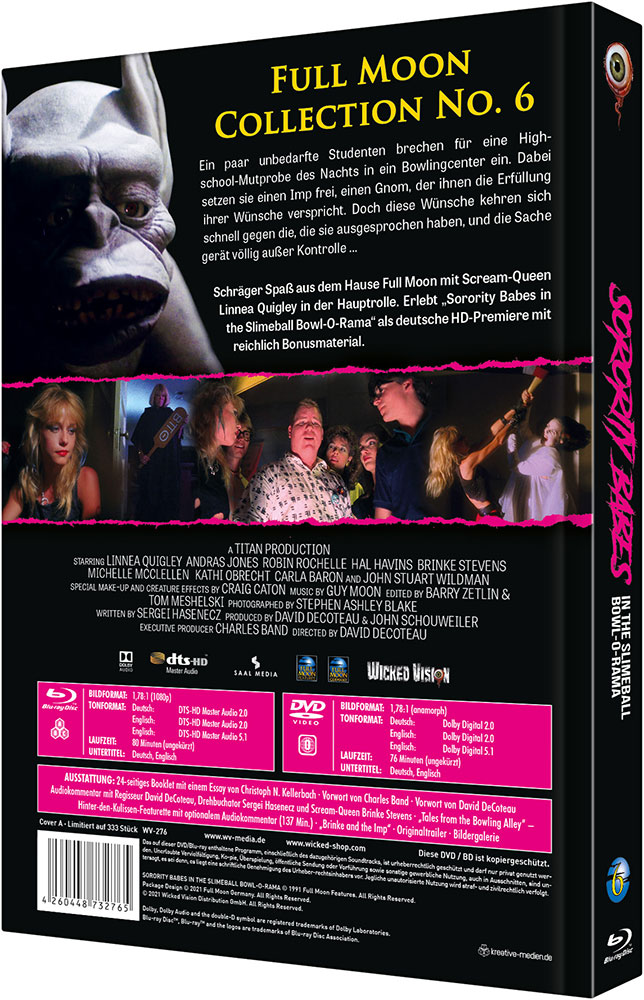 Sorority Babes In The Slimeball Bowl-O-Rama - Cover A - Mediabook (Blu-Ray+DVD) - Limited 333 Edition Sorority Babes In The Slimeball Bowl-O-Rama - Cover A - Mediabook (Blu-Ray+DVD) - Limited 333 Edition