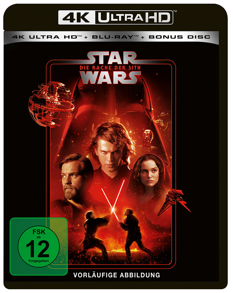Star Wars - Episode III - Die Rache der Sith (4K UHD+2Blu-Ray) (3Discs)