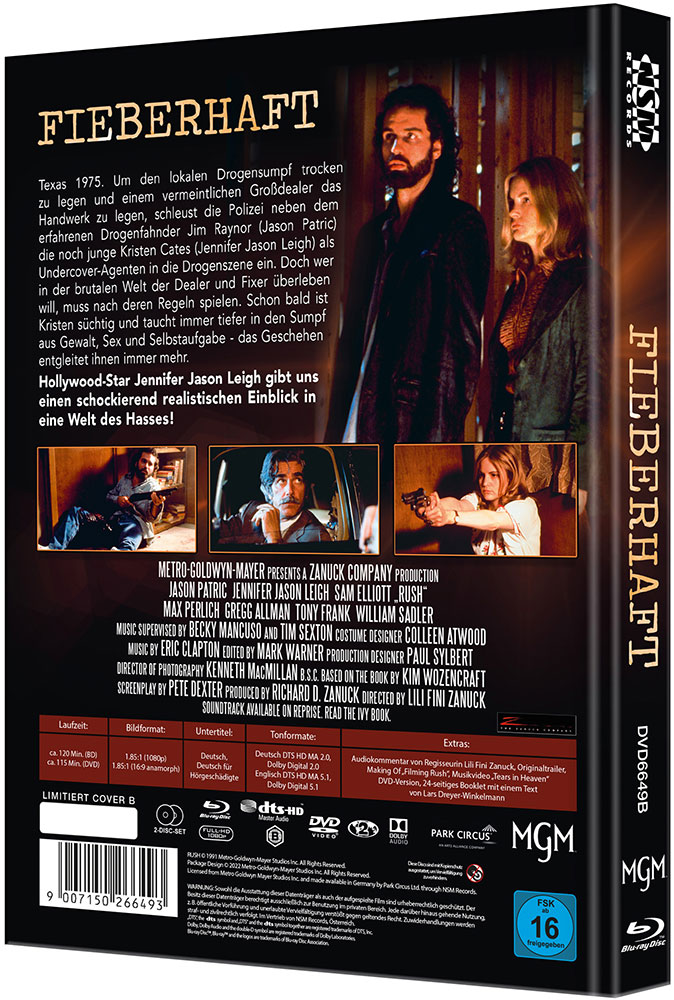 Fieberhaft (Blu-Ray+DVD) - Cover B - Mediabook - Limited 99 Edition - Uncut Fieberhaft (Blu-Ray+DVD) - Cover B - Mediabook - Limited 99 Edition - Uncut